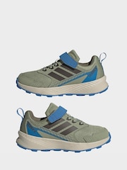 adidas Green Terrex Tracefinder Kids Trainers - Image 5 of 9