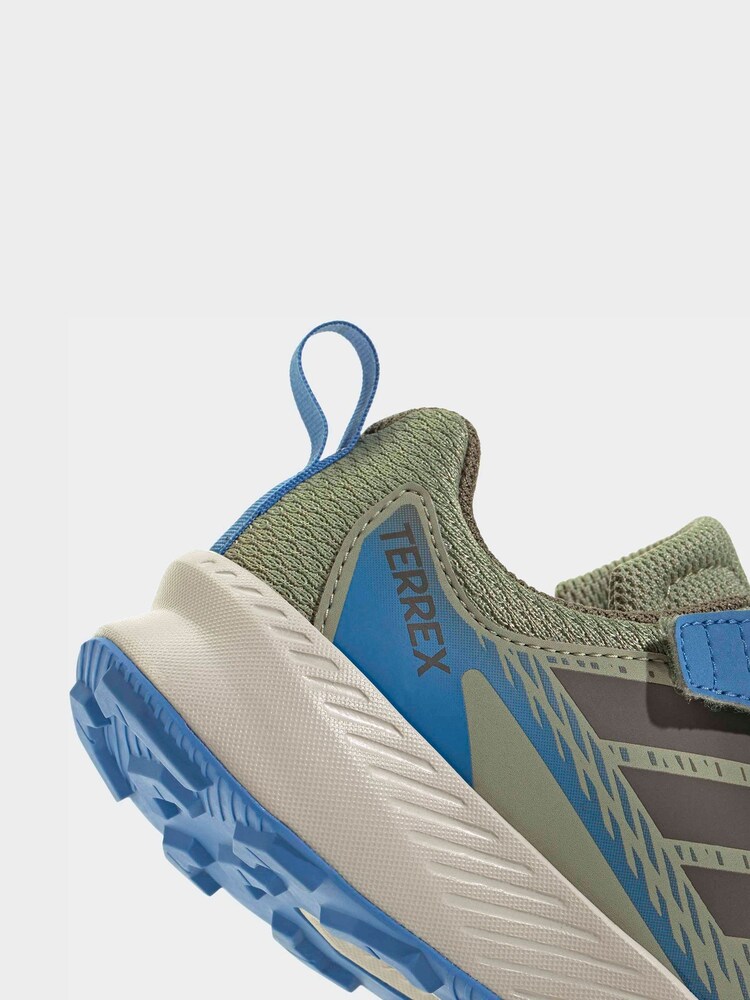 adidas Green Terrex Tracefinder Kids Trainers - Image 9 of 9