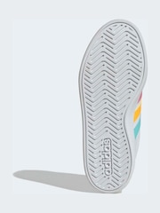 Vit/Multi - adidas Grand Court 3.0 Juniortränare - Bild 7 av 9