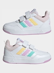 adidas White/Multi Tensaur Sport 3.0 Kids Trainers - Image 5 of 9