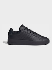 Svart - adidas Grand Court 3.0 Juniortränare - Bild 1 av 10