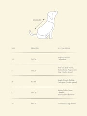 Creme - Suéter canelado brilhante para cães Lipsy - Imagem 8 de 8