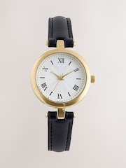 Black Strap Bar Shoulder Watch - Image 1 of 3