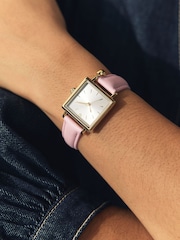 Pink Heart Charm Detail Watch - Image 2 of 5