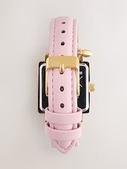 Pink Heart Charm Detail Watch - Image 5 of 5