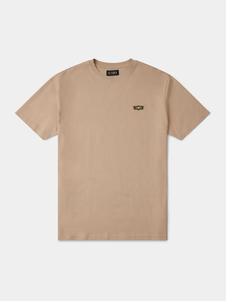 Flyers Mens Brown T-Shirt - Image 1 of 3