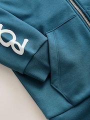 Teal Blue Pokemon Zip Through Hoodie (4-16yrs) - Image 7 of 7