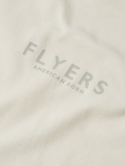 Flyers Mens Nude Print T-Shirt - Image 3 of 3