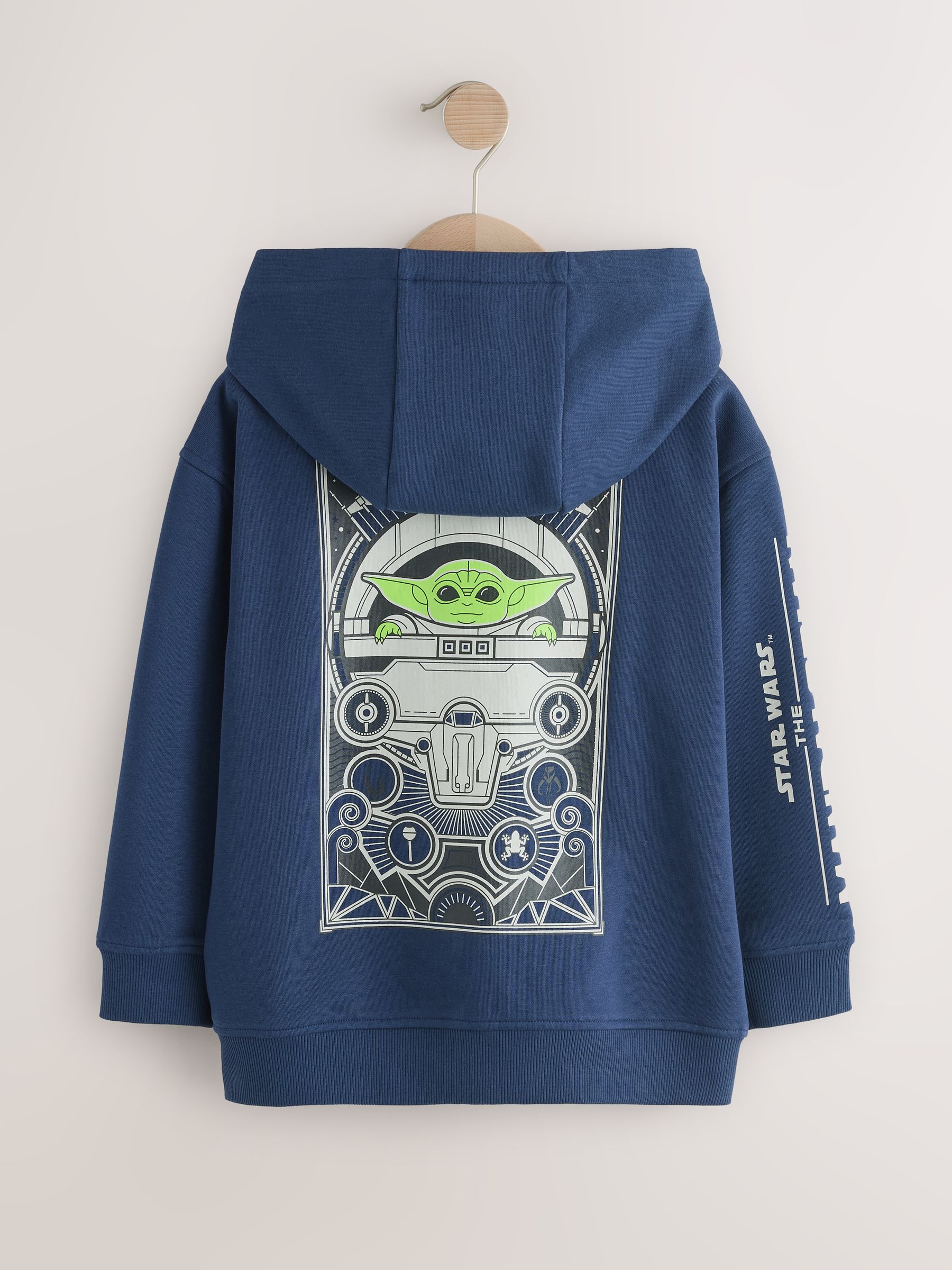 Next：日本 ネイビー - Mandalorian ジップアップパーカー（3〜16歳