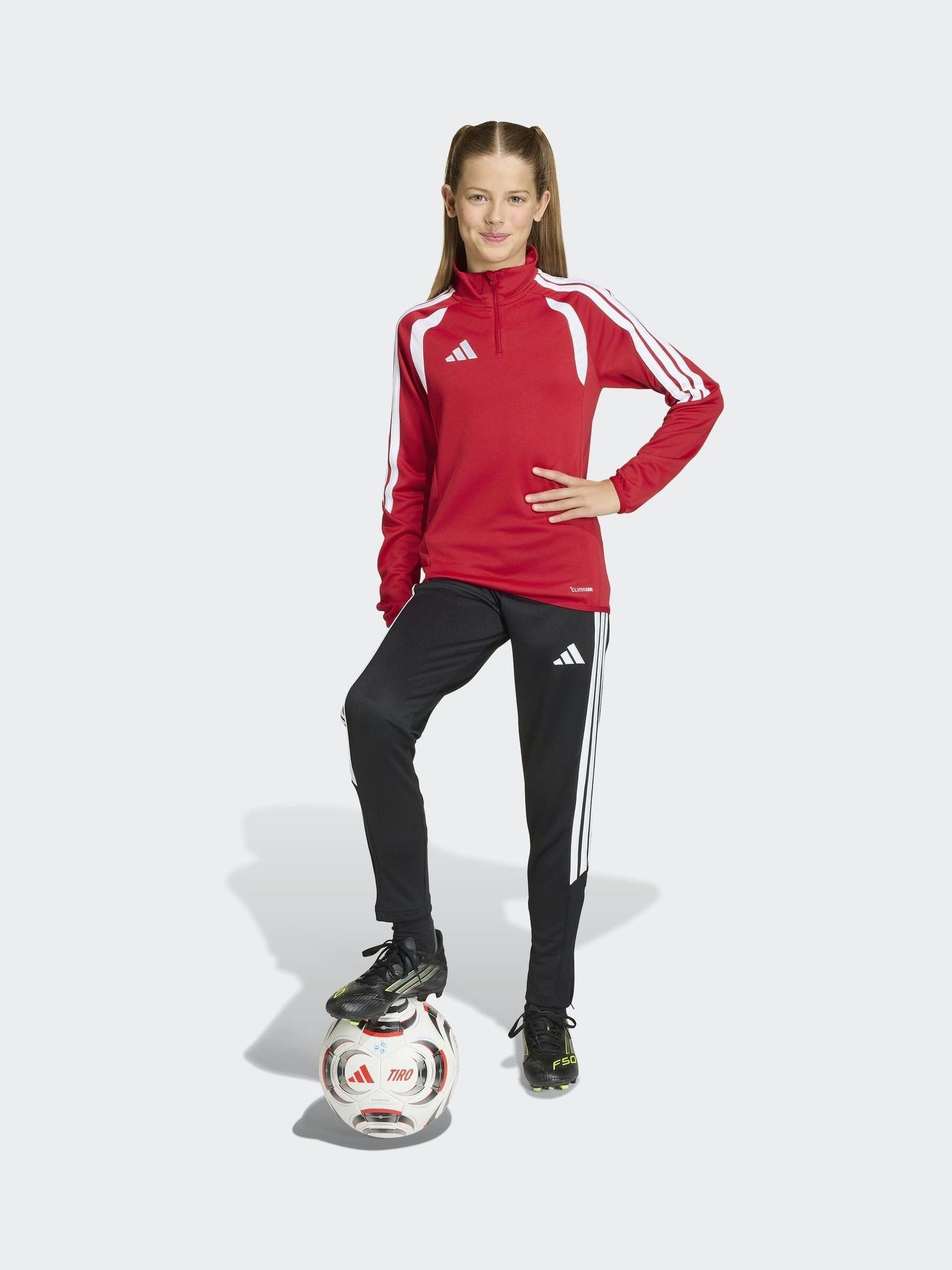 Buy adidas Red Tiro 26 League Quarter Zip Training Top from Next USA