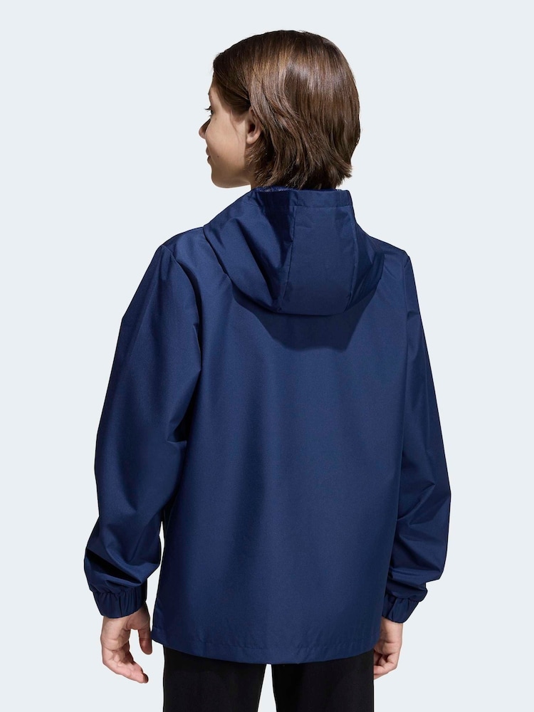 adidas Blue Entrada 26 All-Weather Jacket - Image 2 of 6