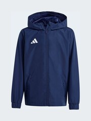 adidas Blue Entrada 26 All-Weather Jacket - Image 6 of 6