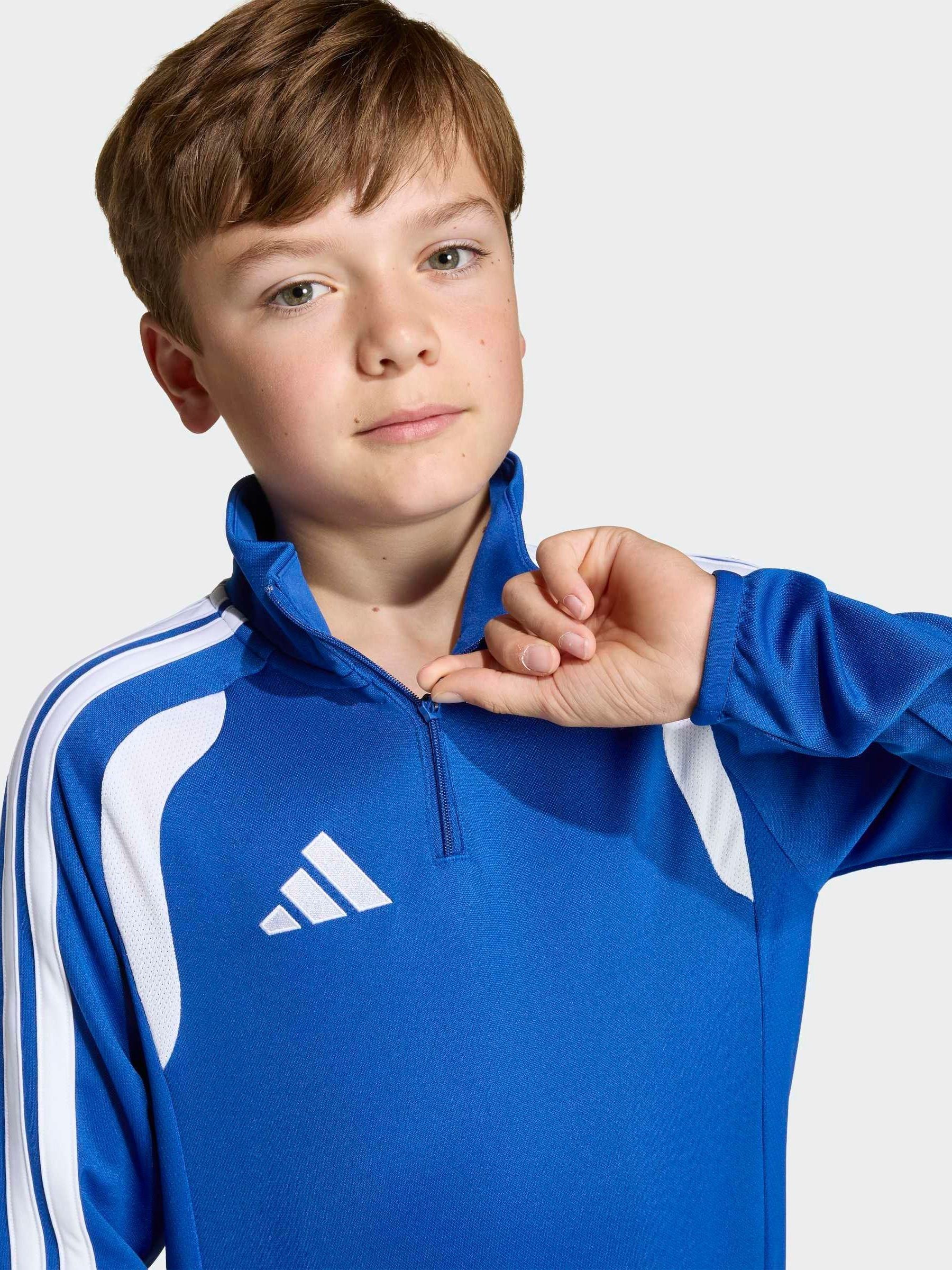 Buy adidas Blue Tiro 26 League Quarter Zip Training Top from Next USA