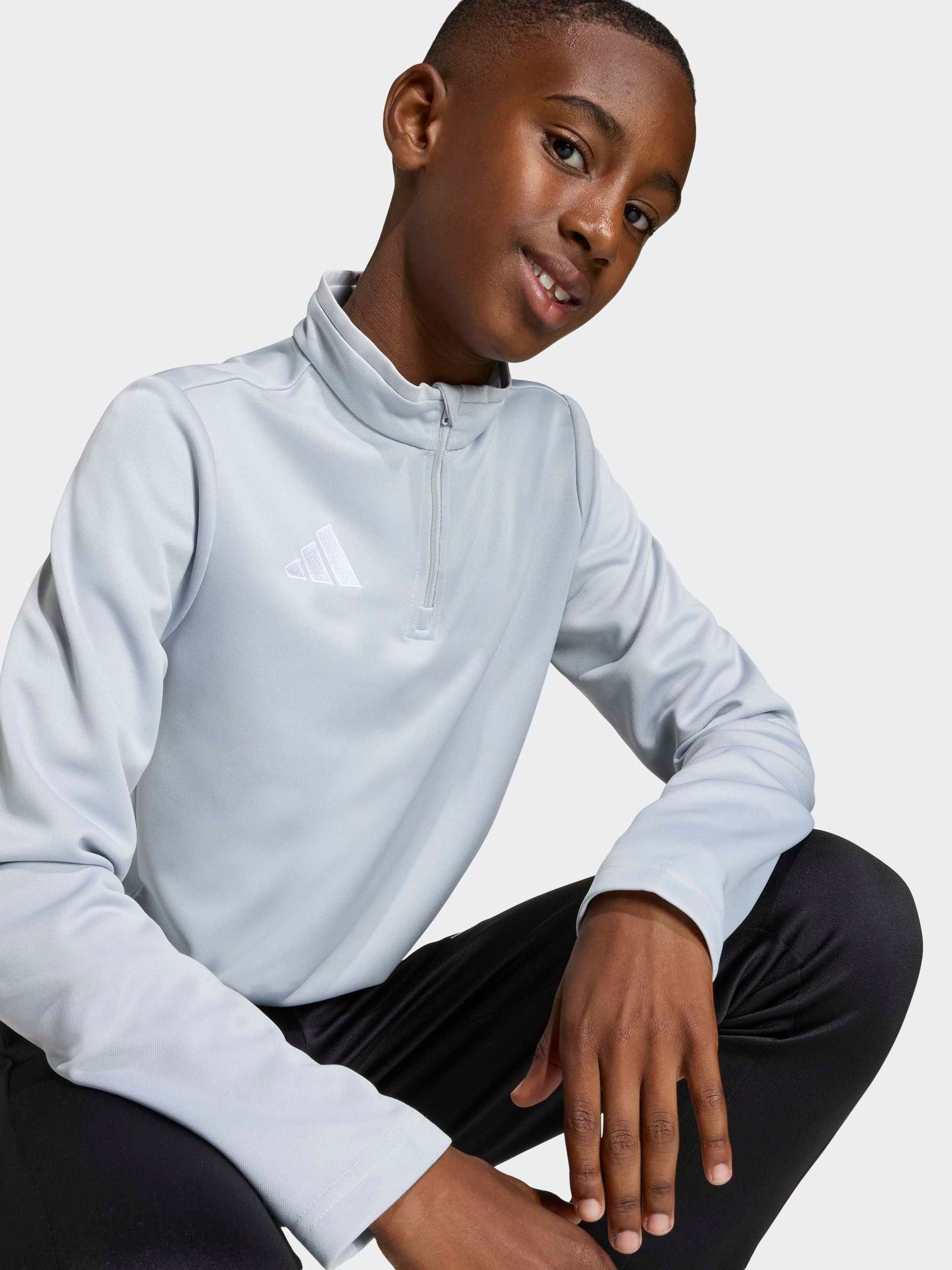 Buy adidas Grey Entrada 26 Quarter Zip Training Top from Next USA