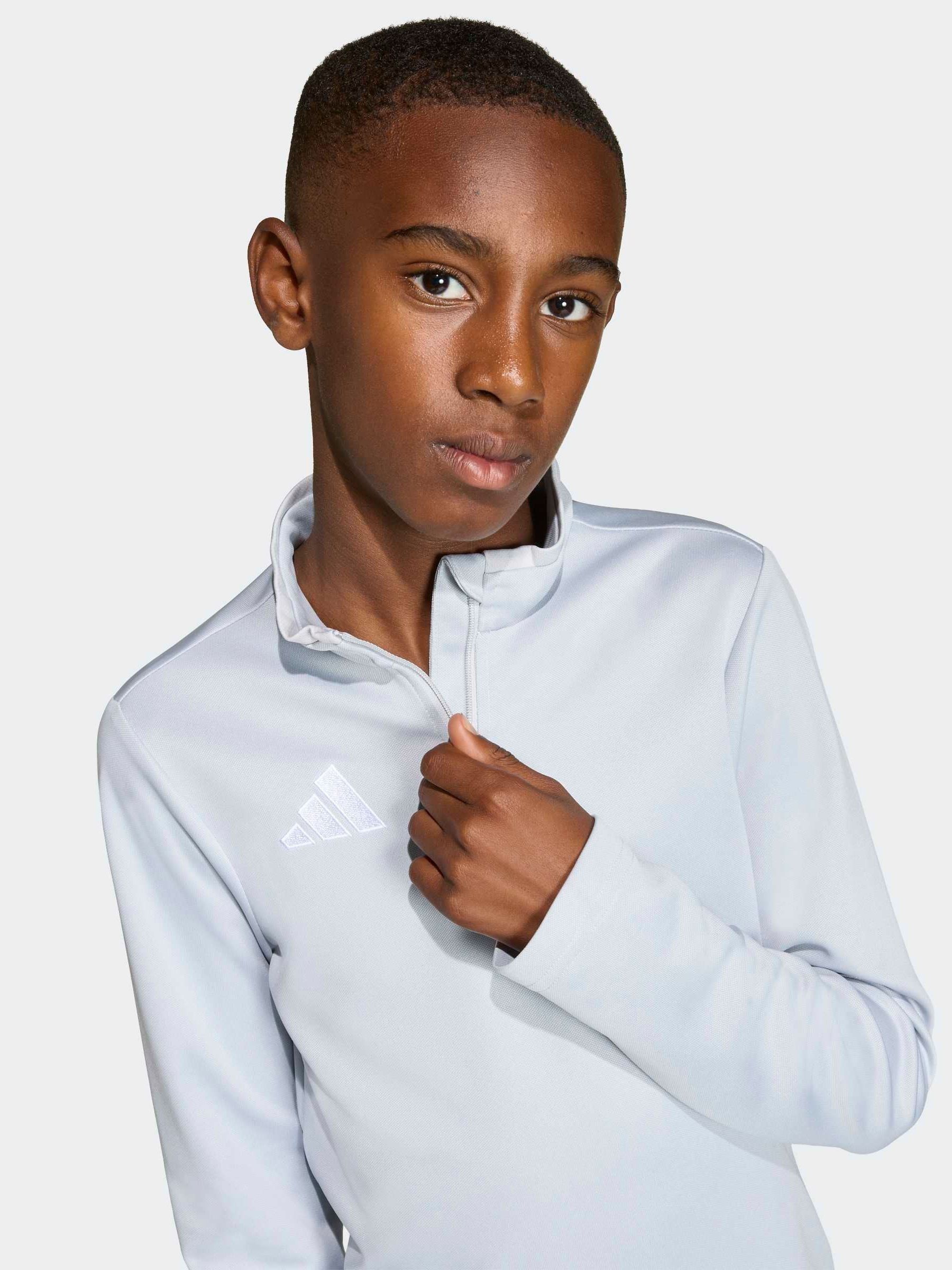 トップス B. lightgrey tops Buy adidas Grey Entrada 26 Quarter Zip Training Top from Next USA