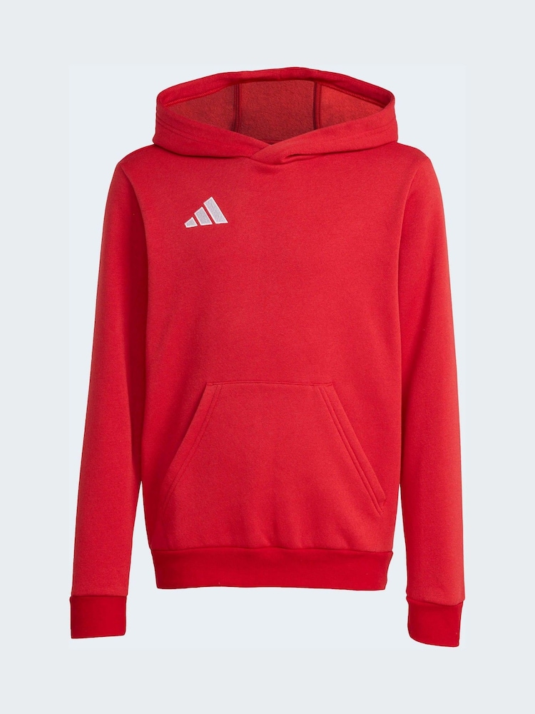 adidas Red Entrada 26 Hoodie - Image 6 of 6