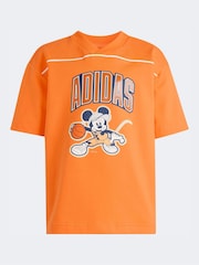 Alaranjado - Camiseta infantil adidas Disney Mickey Mouse - Imagem 6 de 6