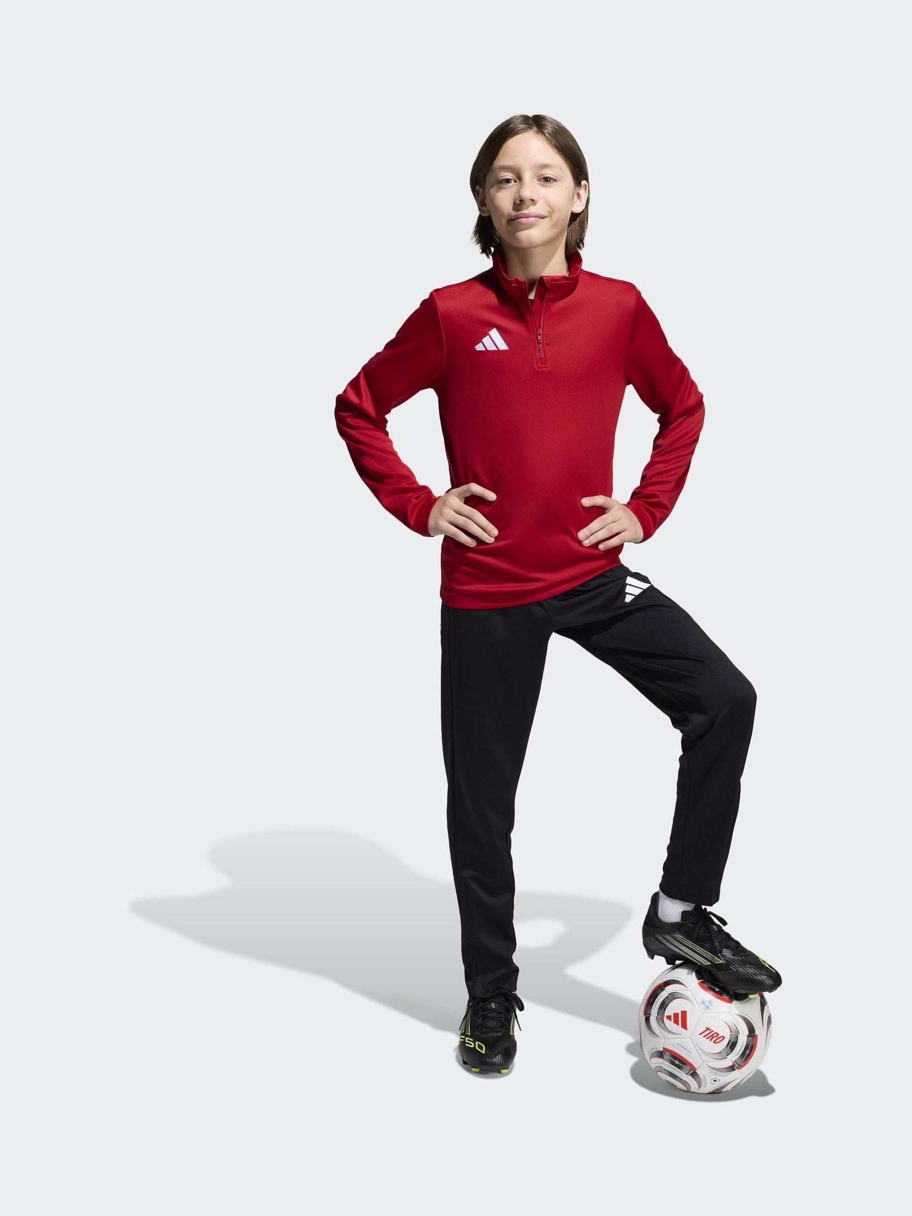 Comprar Vermelho - Camiseta de treino adidas Entrada26 com zíper