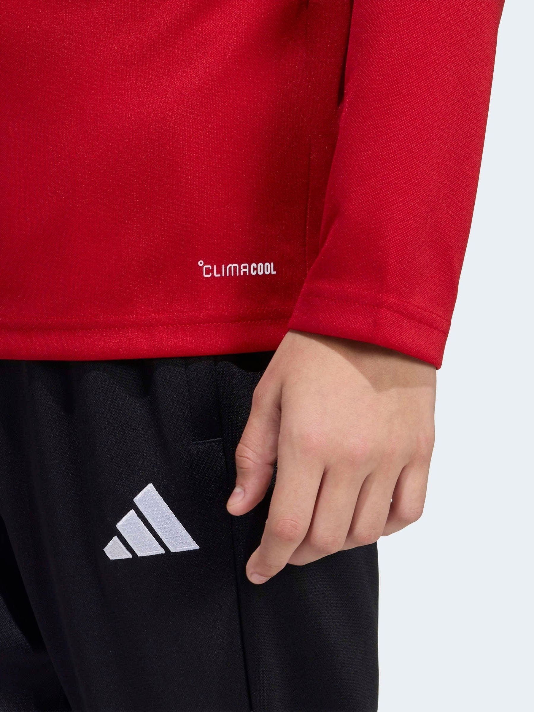 Comprar Vermelho - Camiseta de treino adidas Entrada26 com zíper