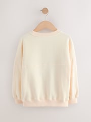 Cream Dog Graphic Sweatshirt (3-16yrs) - Image 2 of 4