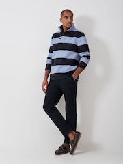 Crew Clothing Heritage Stripe Padstow Sweatshirt - Imagem 1 de 4