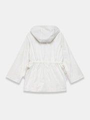 Mint Velvet White Lightweight Hooded Parka - Image 7 of 7
