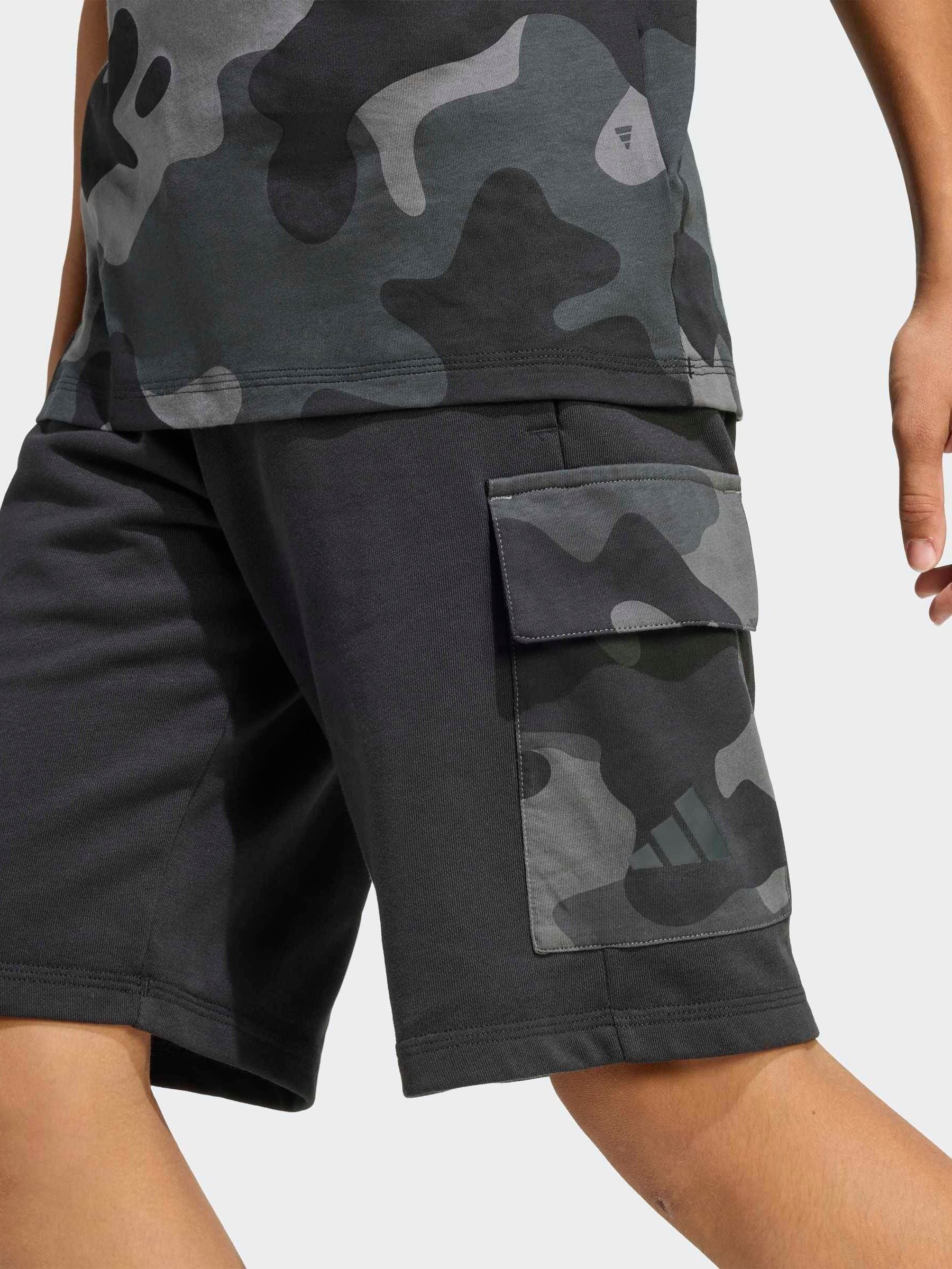 Buy adidas Black Camo Pocket Shorts from Next USA