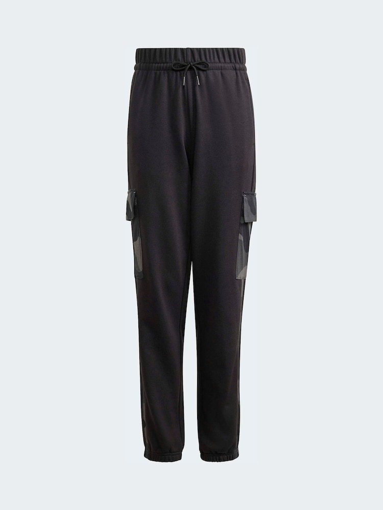 adidas Black Camo Joggers - Image 6 of 6