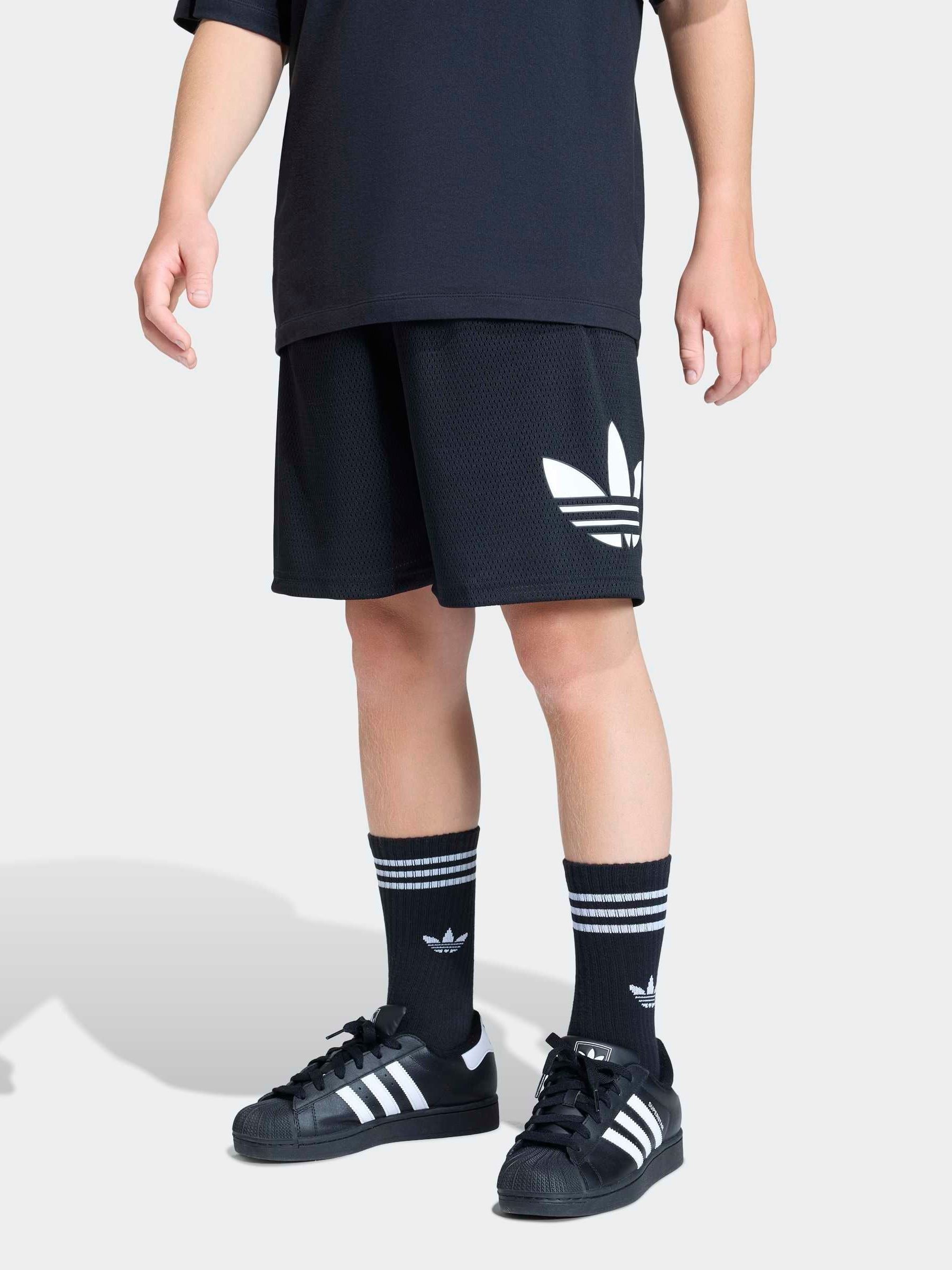 希少　00s archive wide shorts black mode 極太 Comprar Shorts de malha oversized Adidas Original from Next Brazil