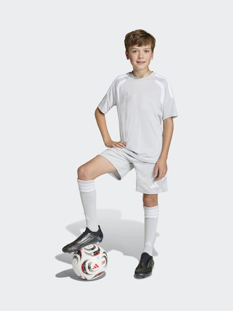 adidas Grey Tiro 26 League Jersey - Image 2 of 7 adidas Grey Tiro 26 League Jersey - Image 2 of 7