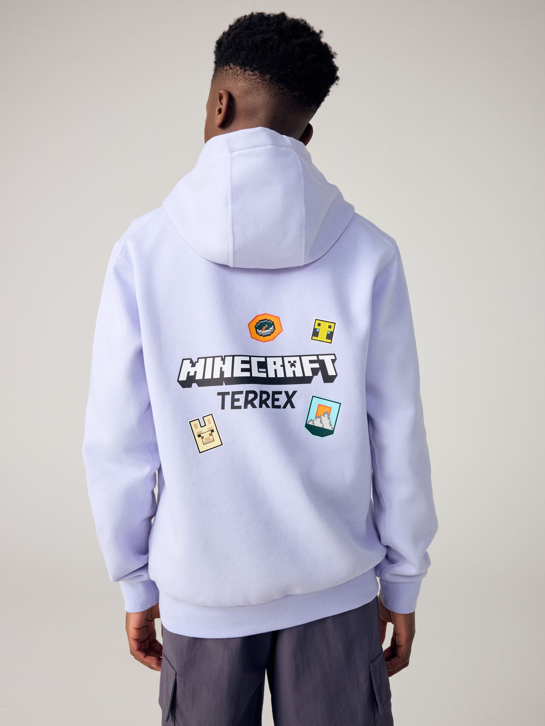 Buy adidas Purple Minecraft Terrex Hoodie from Next USA