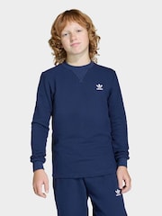 Blå - Adidas Original Waffle langermet topp - Bilde 1 av 6