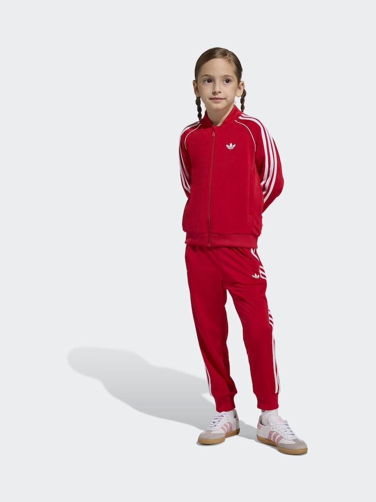 أحمر - adidas Originals SST Little Kids Tracksuit - صورة 1 من 10 أحمر - adidas Originals SST Little Kids Tracksuit - صورة 1 من 10
