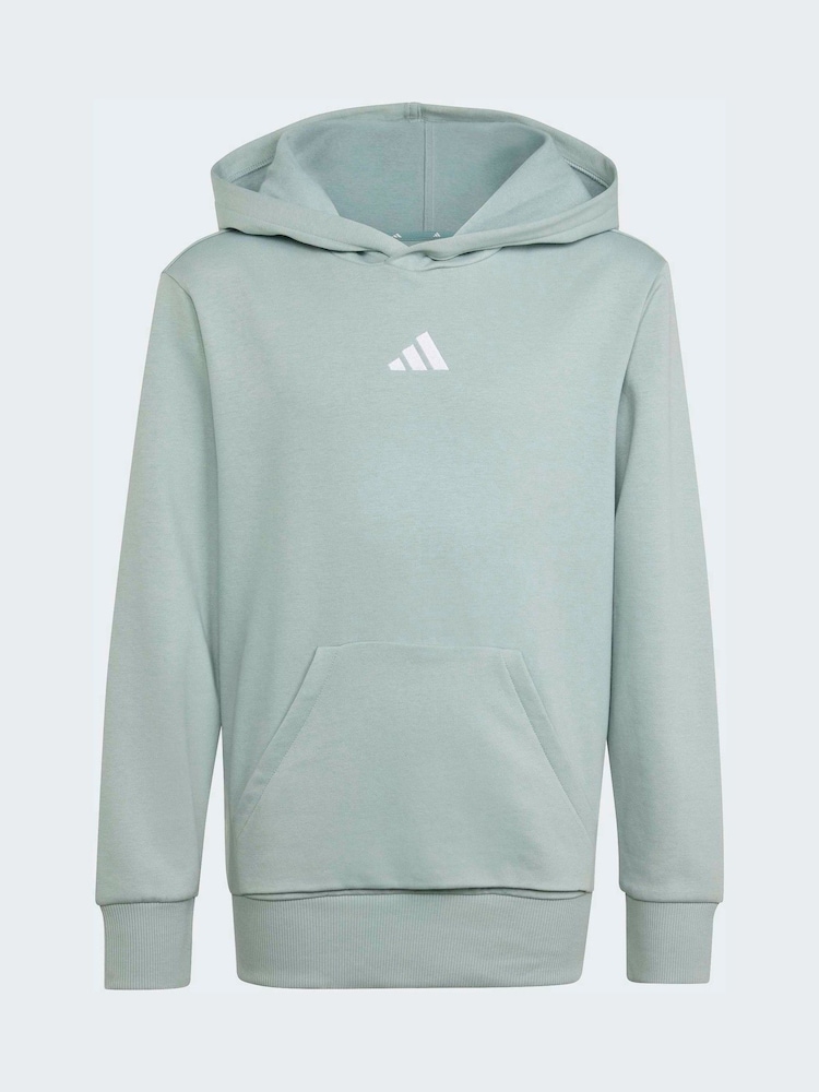 أخضر - هودي للأطفال تشكيلة Essentials من adidas - صورة 6 من 6