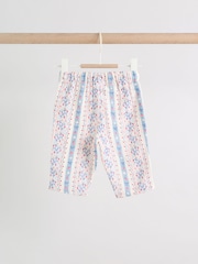 White Strawberry Baby Woven Top and Trousers Set 2 Piece (0mths-2yrs) - Image 9 of 16