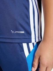 adidas Blue Tiro 26 Essentials T-Shirt - Image 5 of 7