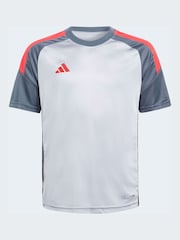 adidas Grey Tiro 26 Essentials Jersey - Image 6 of 7