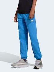 adidas Coral Blue Essentials Kids Joggers - Image 1 of 6