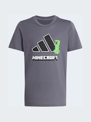 Szürke - adidas Minecraft Training Climacool póló - 7/ 7 kép