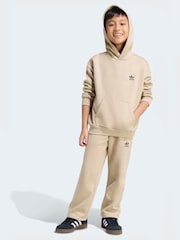 adidas Originals Brown Oversized Hoodie and Jogger Little Kids Set - Image 3 of 10