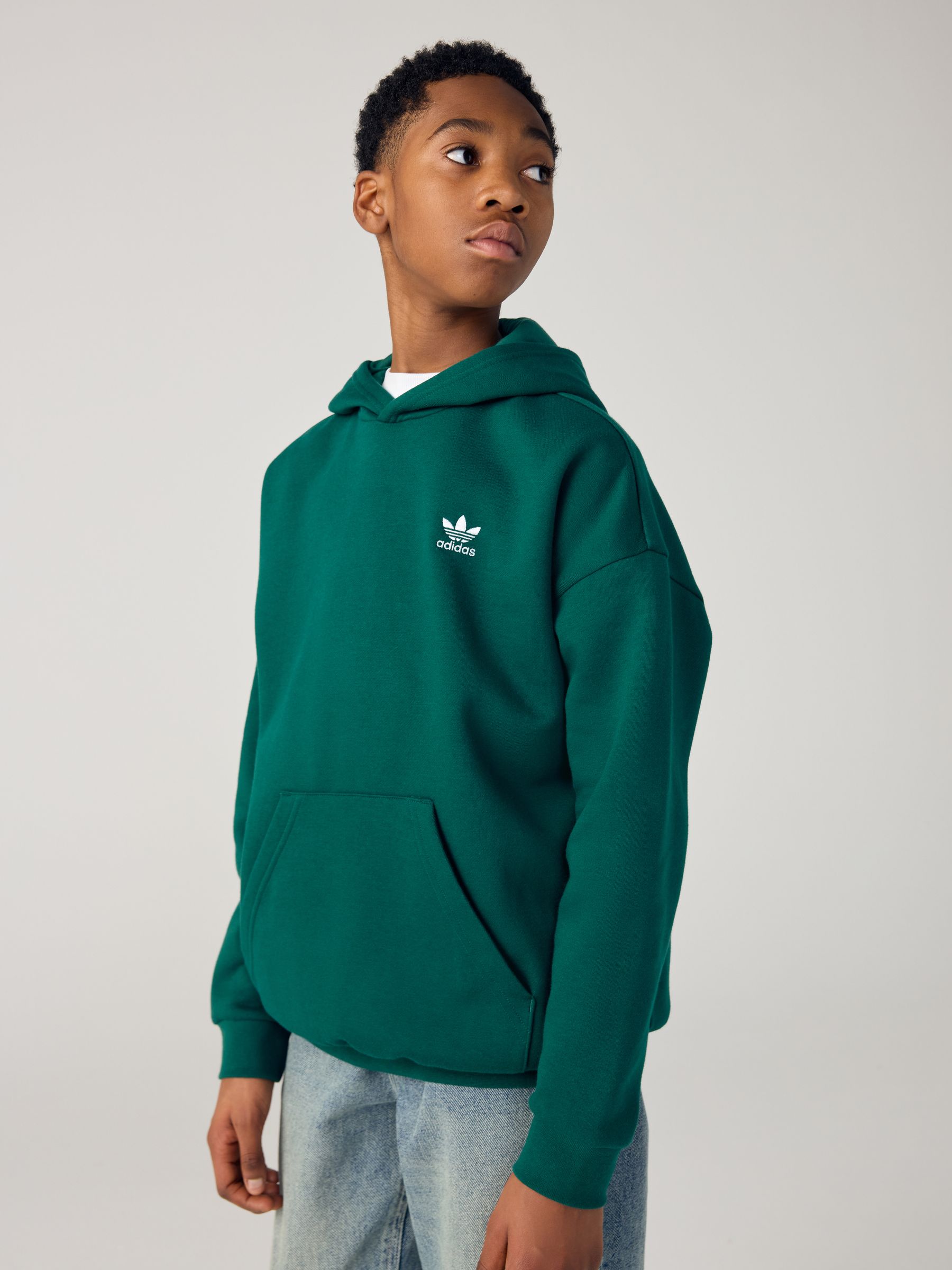 Buy Green - adidas Originals Loose Fleece Hoodie from Next Japan Buy Green - adidas Originals Loose Fleece Hoodie from Next Japan