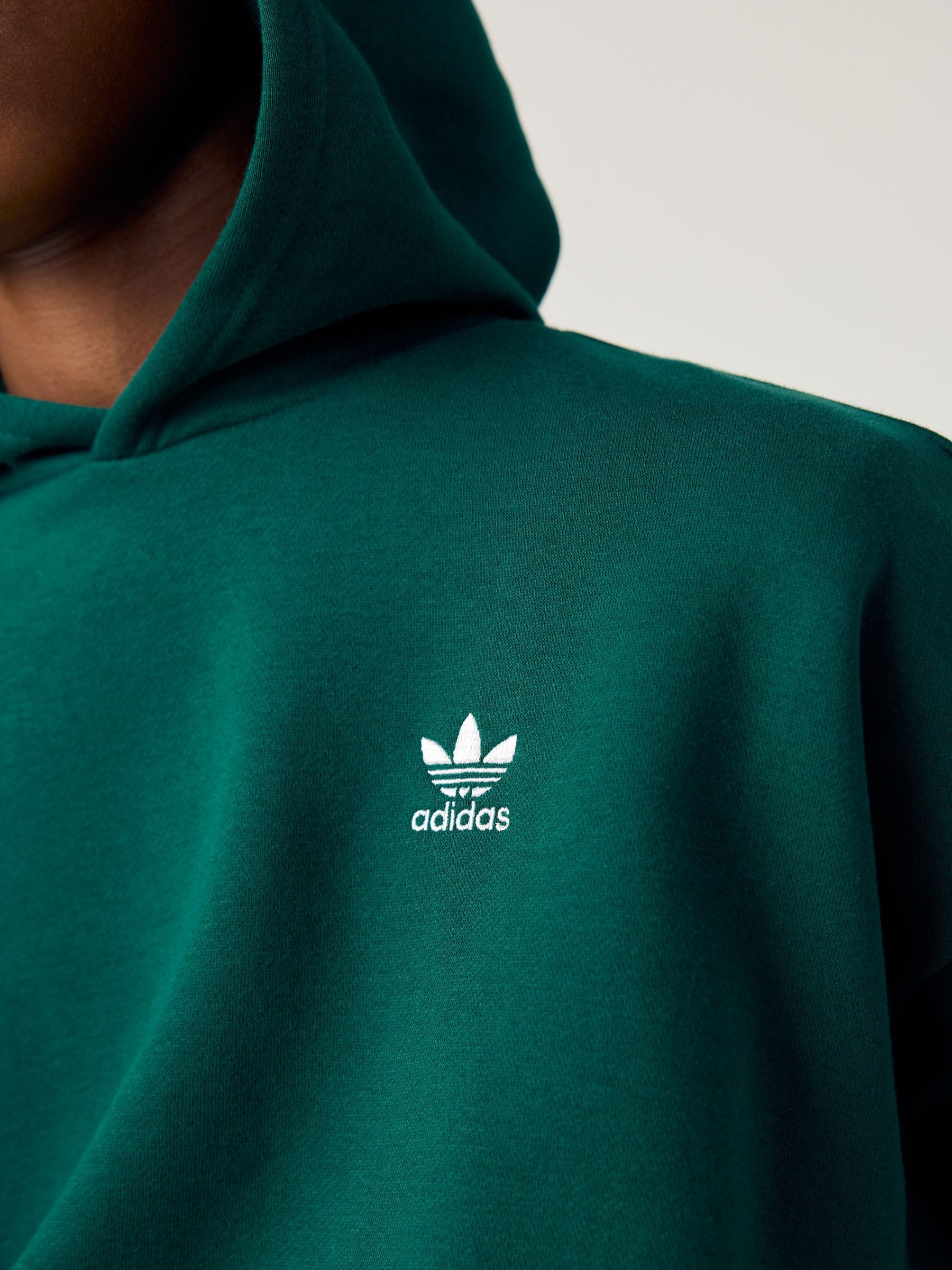 Buy adidas Originals Green Loose Fleece Hoodie from Next USA