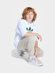 adidas Originals Neutral Oversized Trefoil Joggers - Image 3 of 6