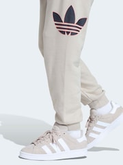 adidas Originals Neutral Oversized Trefoil Joggers - Image 5 of 6