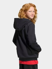 adidas Originals Black Oversized Full Zip Hoodie - Image 2 of 6