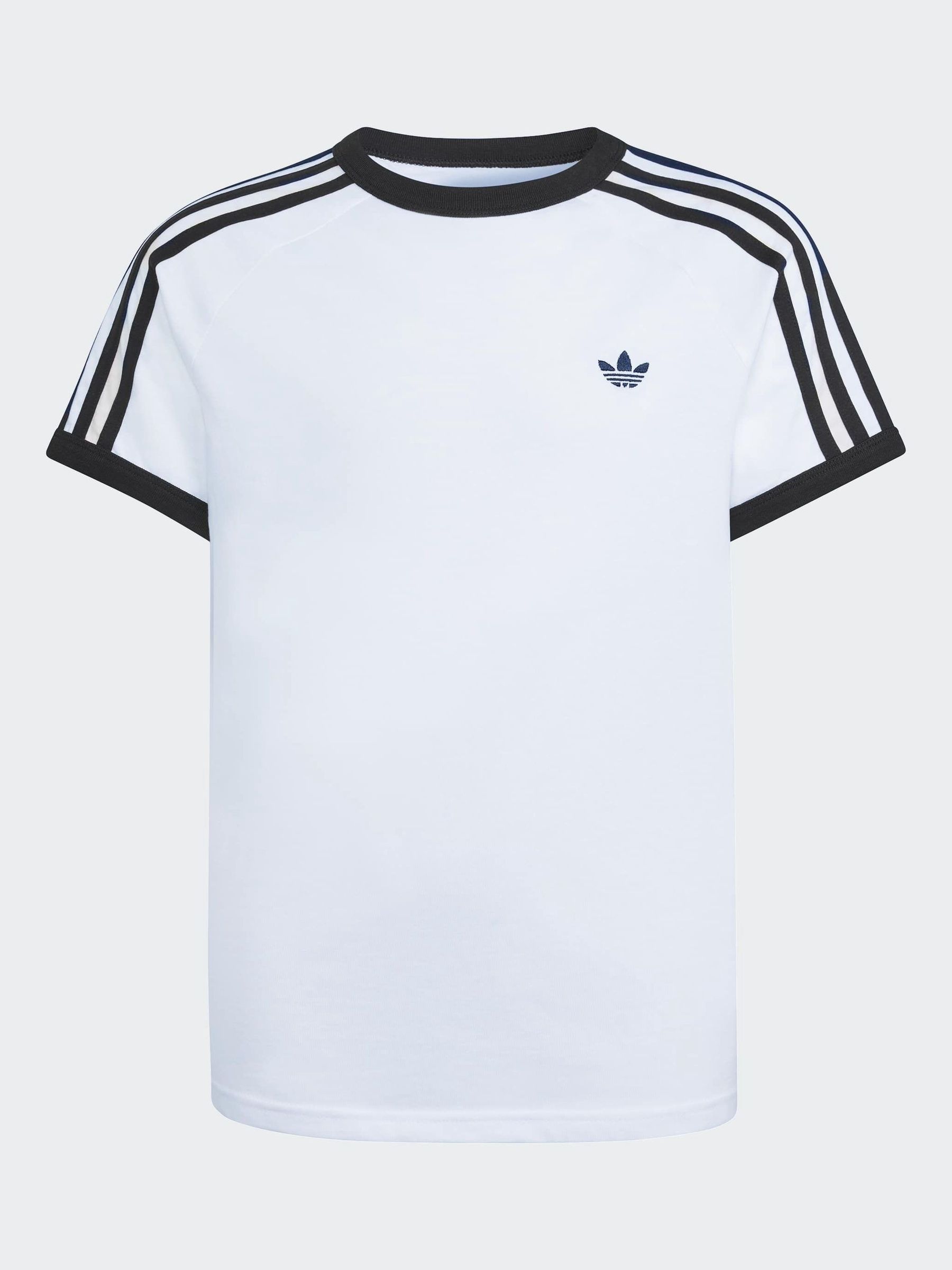 Buy Білий - adidas Оригінали 3 смуги футболка з сайту Next Ukraine