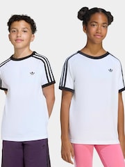 Blanco - adidas Originals 3 Stripes T-Shirt - Imagen 1 de 6
