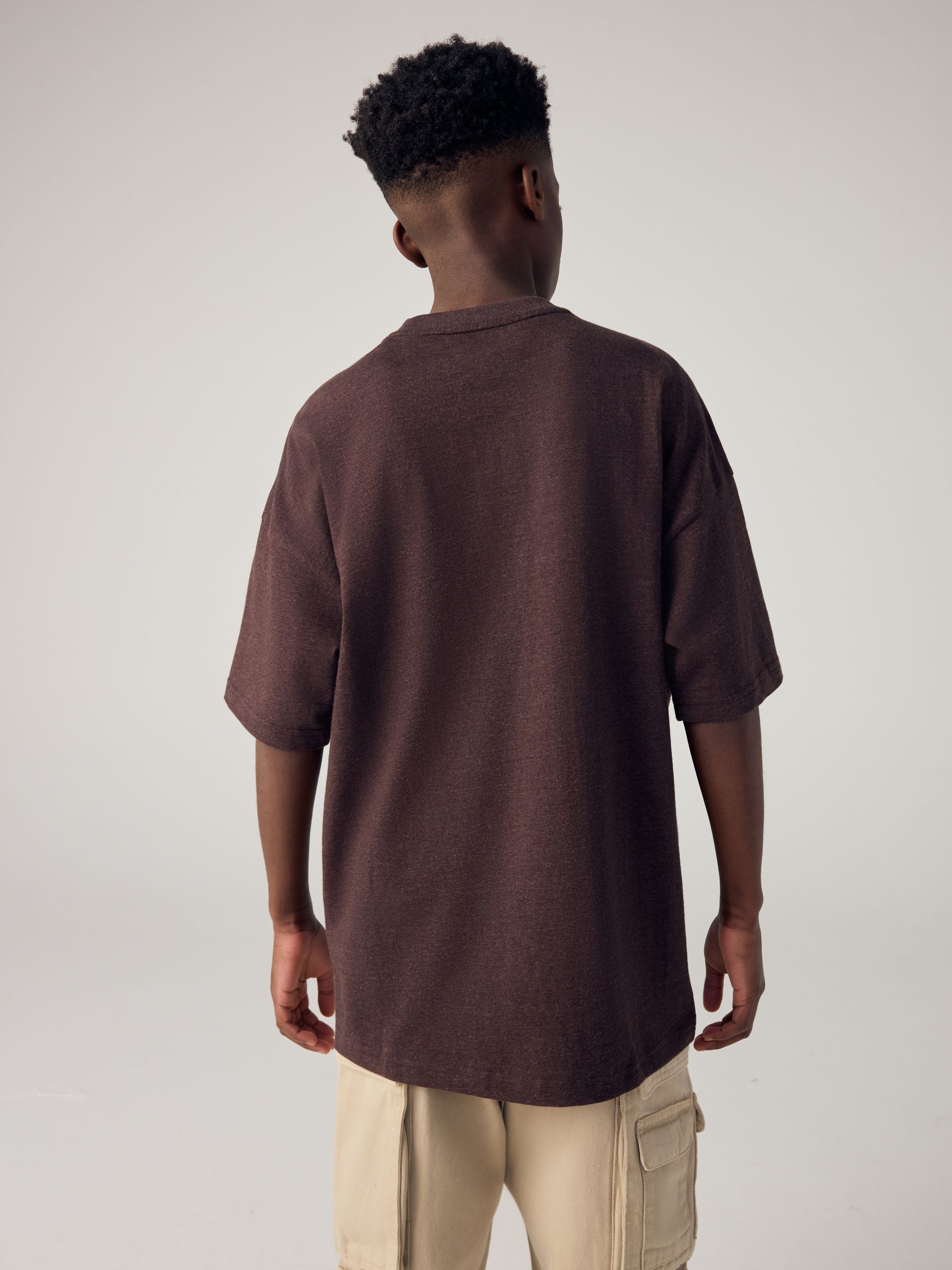 Buy adidas Originals Brown T-Shirt from Next USA