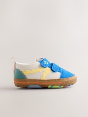 Blue Touch Fastening Baby Skate Trainers (0-2mths) - Image 2 of 5