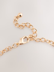 لون ذهبي - Brunch Charm Necklace - صورة 5 من 5